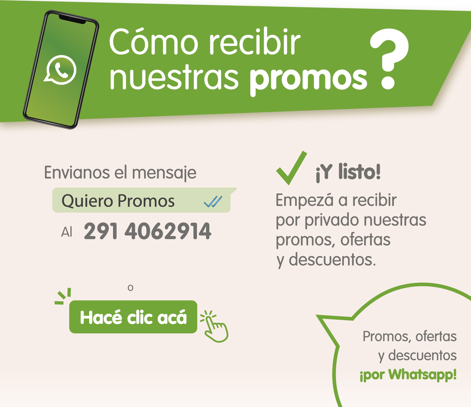 Whatsapp Promos