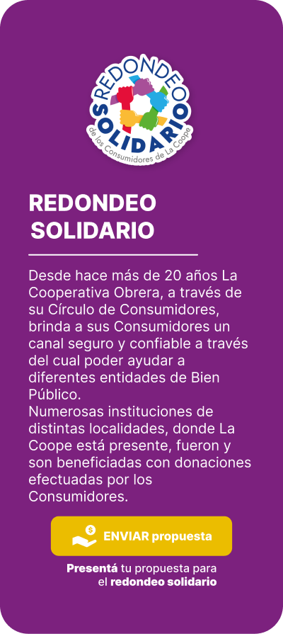 Redondeo solidario