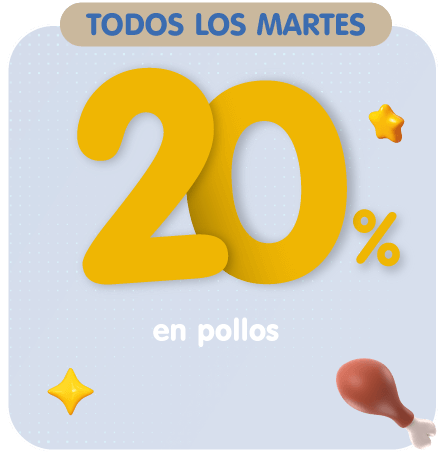 Martes 20%
