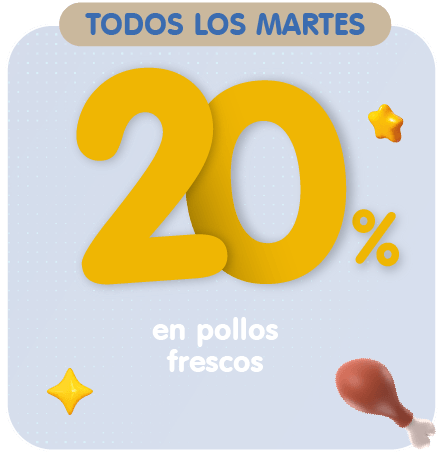Martes 20%