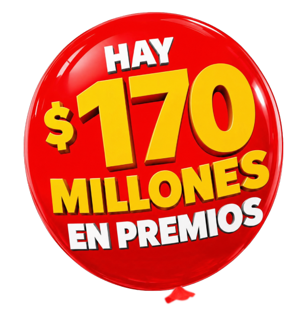 ¡Participá! Hay $170 millones en premios