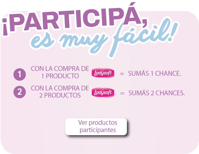 Promo Ladysoft Participa